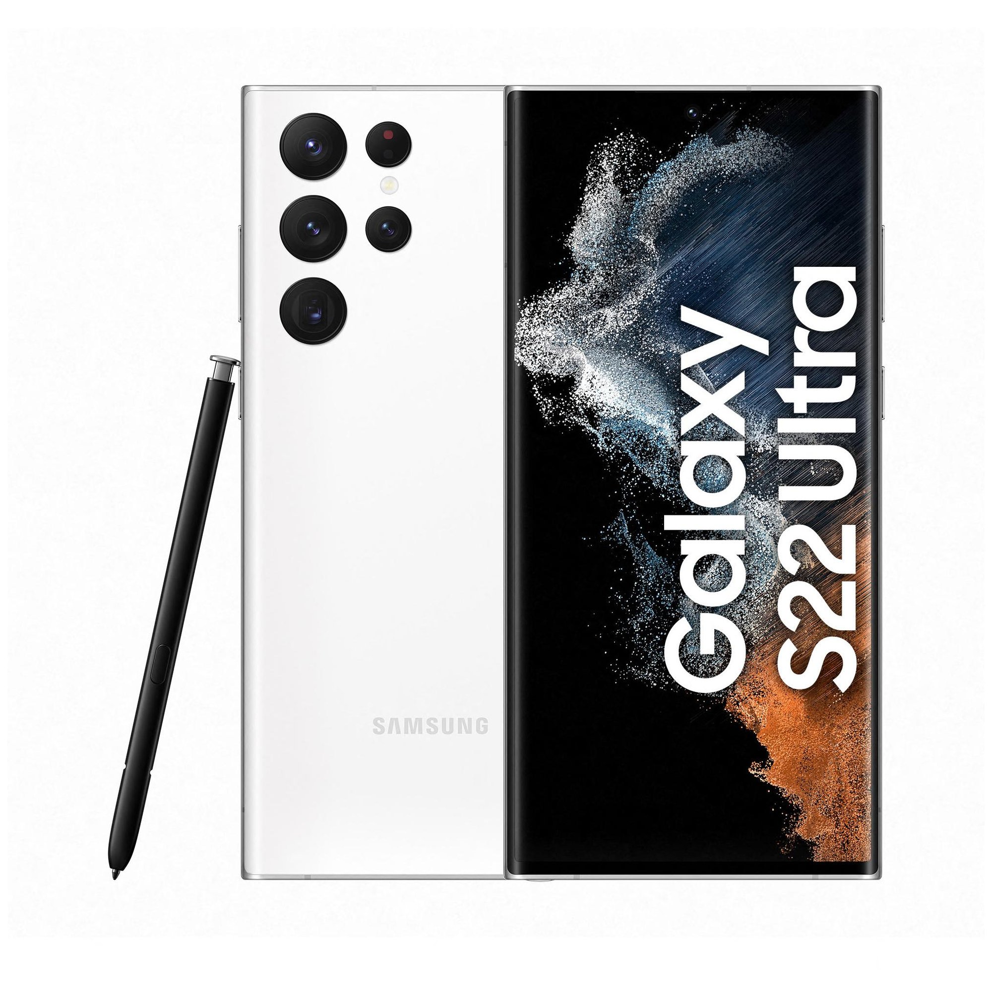 Samsung Galaxy S22 Ultra SM-S908B 6,8" Double SIM Android 12 5G USB Type-C 12 Go 512 Go 5000 mAh Blanc
