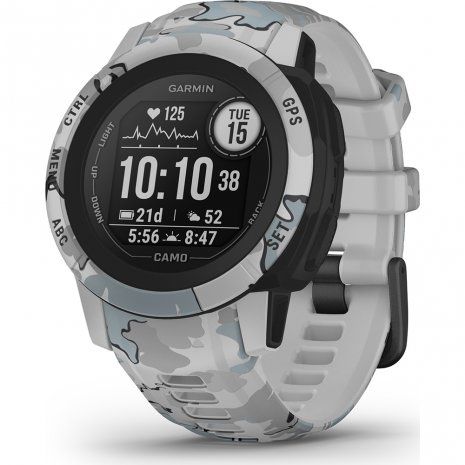 Garmin Instinct 2S Camo Edition - 40mm - Camo - Sport Watch with Silicone Strap