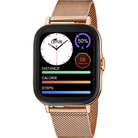 Lotus Smartime 44mm - Connected Watch - Rose Gold