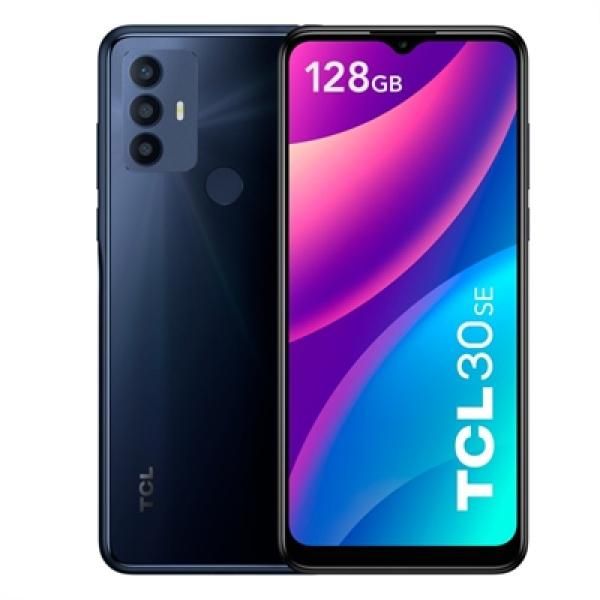 TCL 30SE 6.52" Double SIM Phone, 4GB RAM, 128GB Storage, Blue