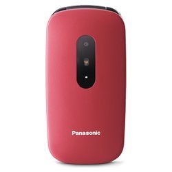 Panasonic KX TU446 2G GPRS Cell Phone (Red)