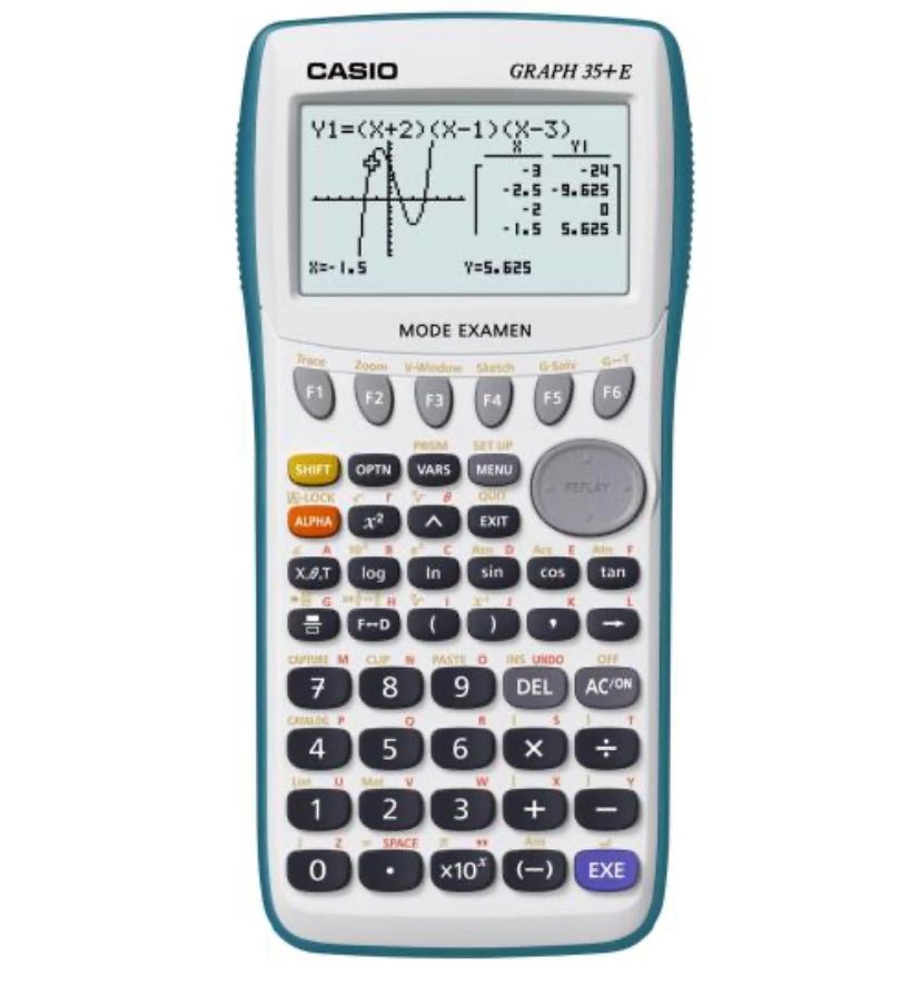 Casio Graph 35+E Exam Mode Calculator - USB