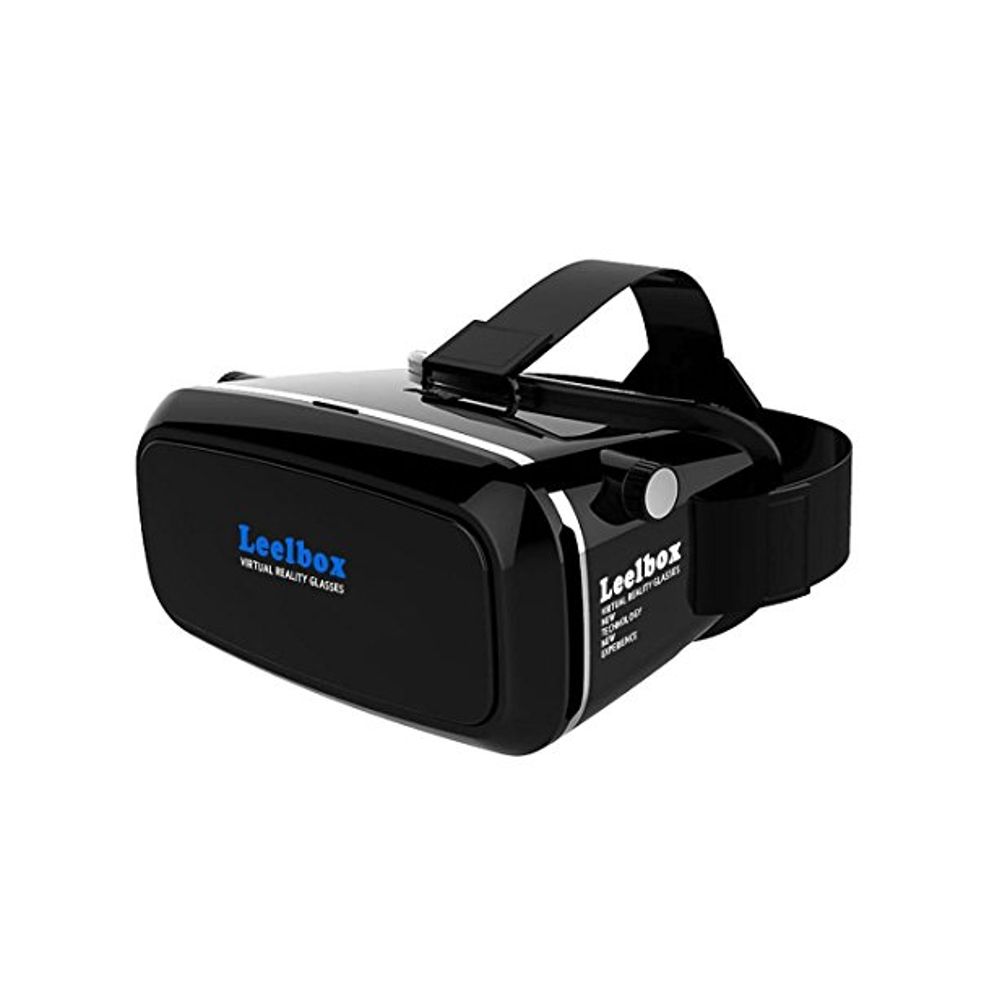 Masque de Réalité Virtuelle Leelbox 3D Noir - Pour Smartphones 4 à 6 Pouces