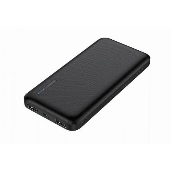 Gembird Lipo Power Bank 10000mAh Black