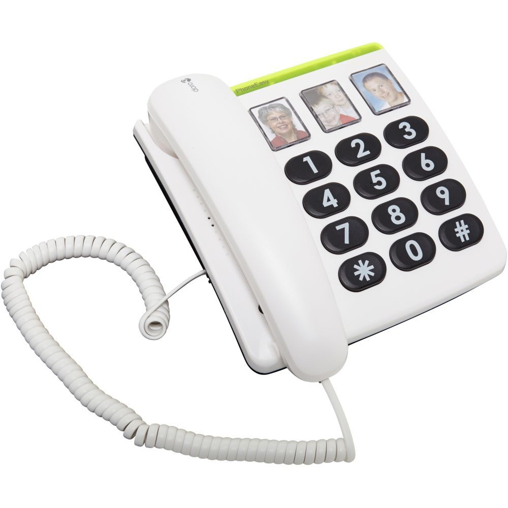 Doro PhoneEasy 331ph Corded Telephone - White