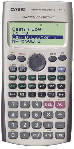 Casio Financial Calculator FC 100V-2