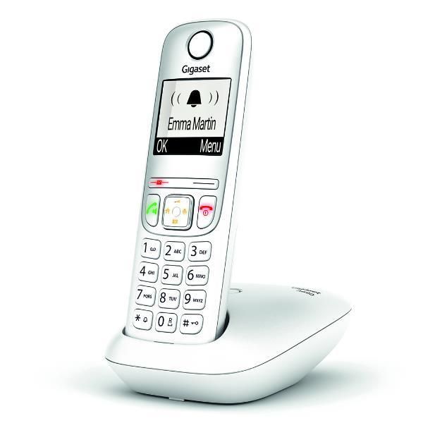 Gigaset A690 Analog/DECT Phone, White