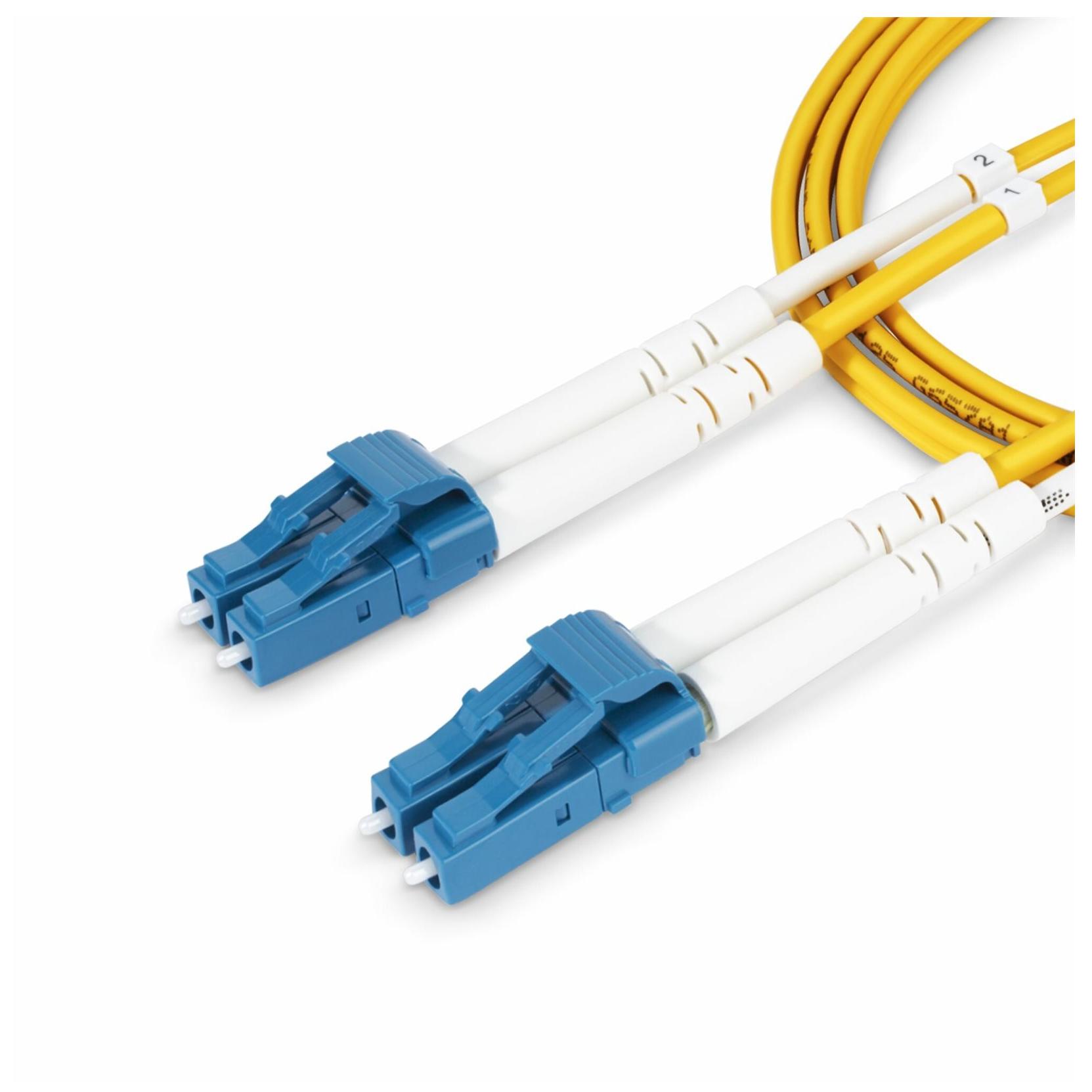 StarTech 8m Monomode LC to LC Fiber Optic Cable (UPC) OS2