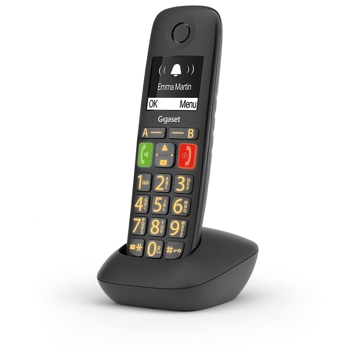 Gigaset E290HX DECT Phone - Black