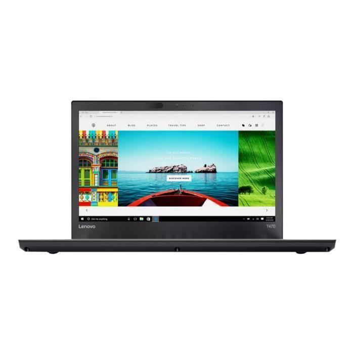Lenovo ThinkPad T470 - Intel Core i5 - 16GB RAM - 480GB SSD