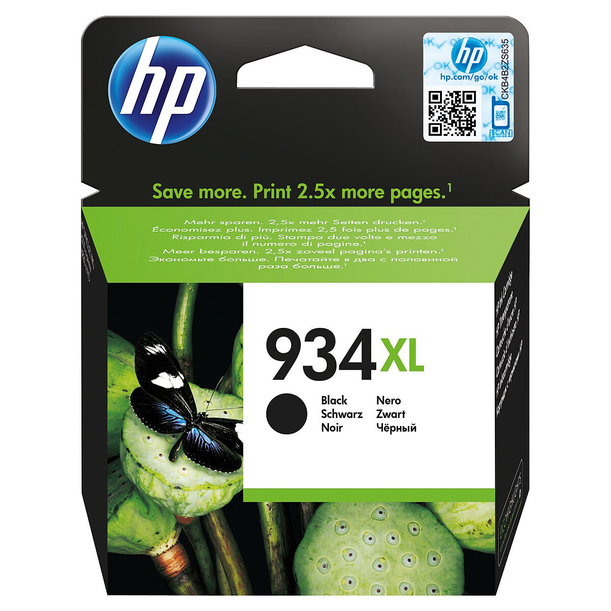 HP 934XL (C2P23AE) - Noir