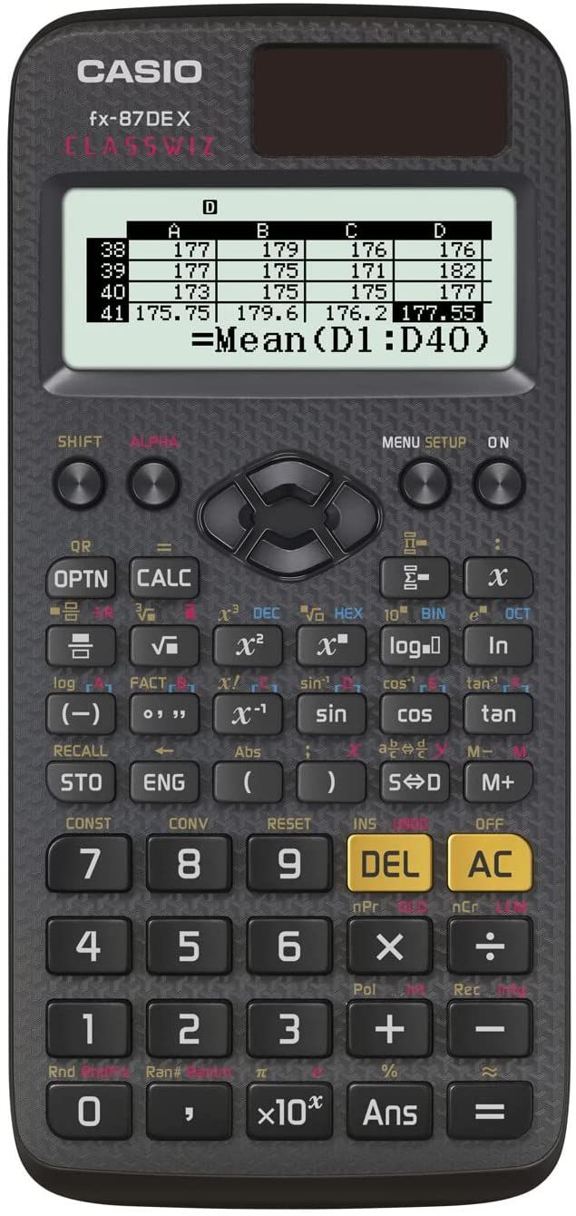 Casio FX-87DE X Scientific Calculator