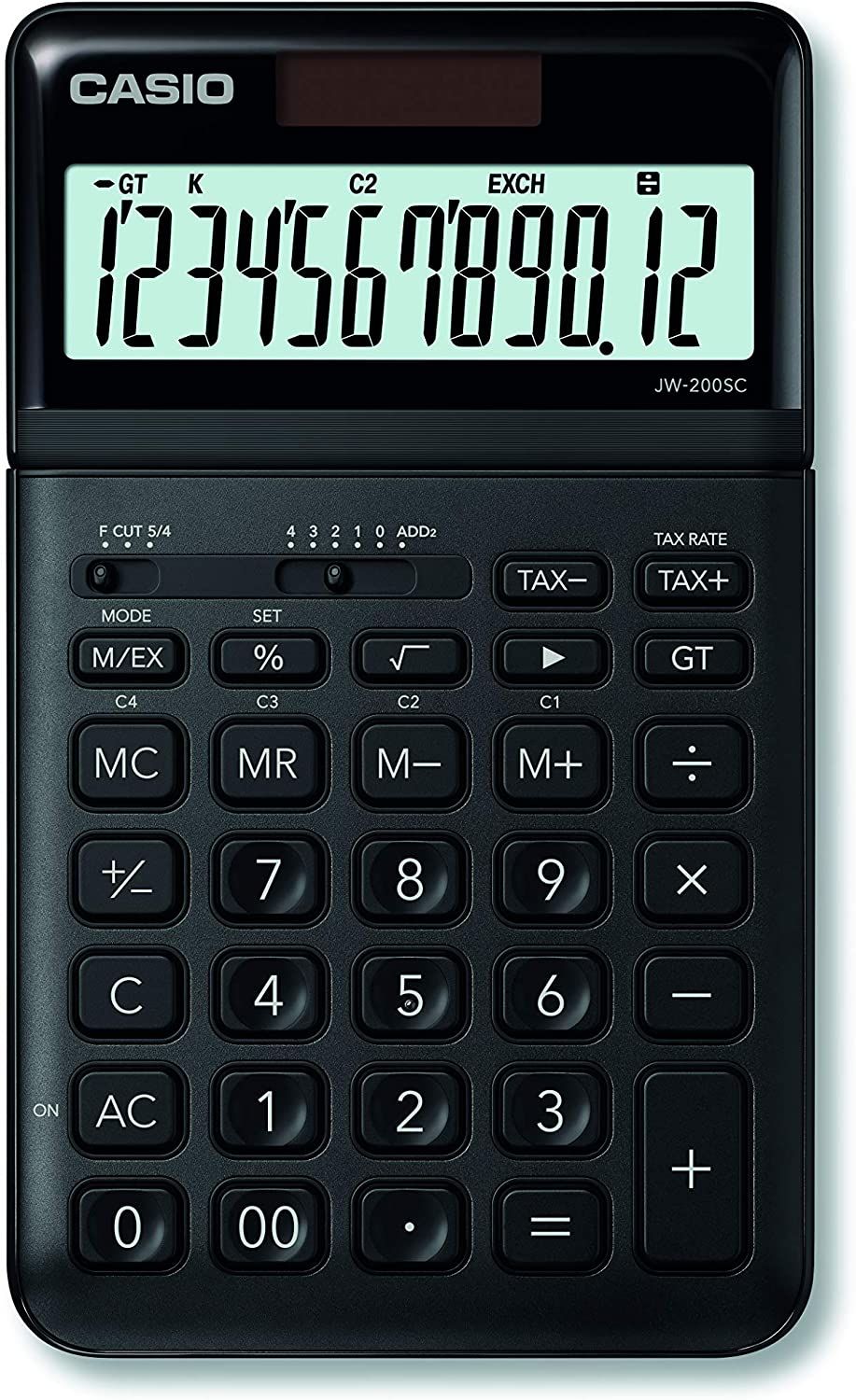 Casio JW-200SC Professional Calculator - Black