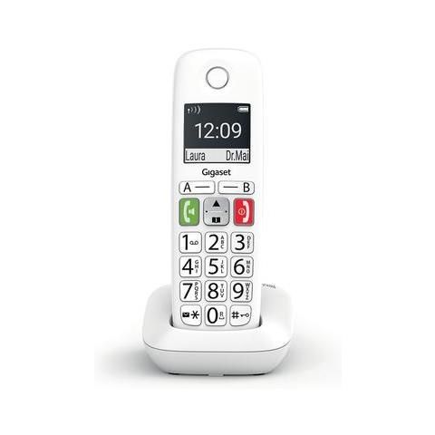 Gigaset Inalámbrico E290 - Blanco, Capacidad 1.5L
