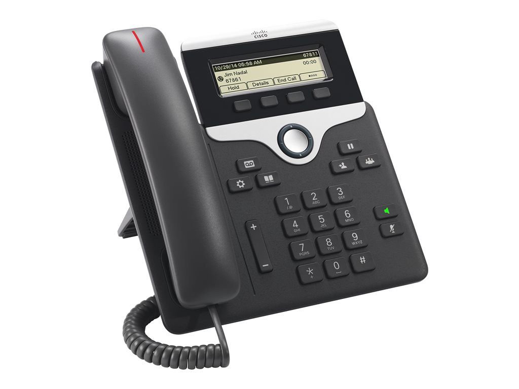 Cisco IP Phone 7811 - VoIP Telephone - SIP, SRTP