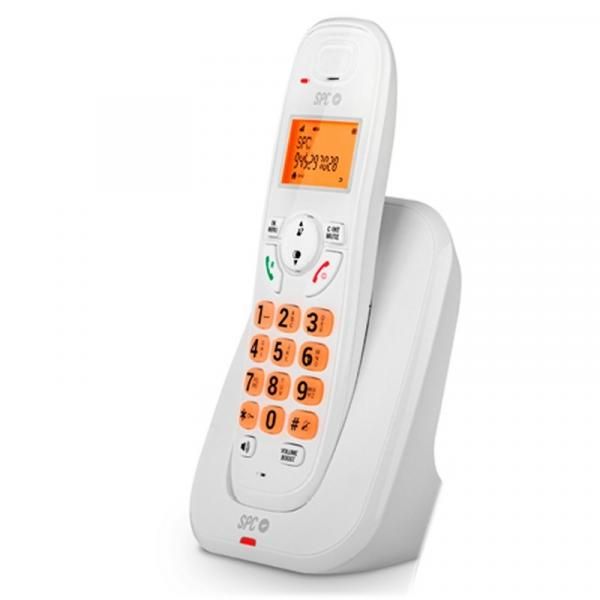 SPC Kairo Analog Phone - Caller ID, White