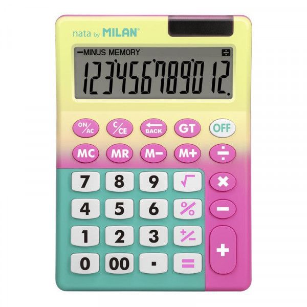 Milan Sunset 12-Digit Desktop Calculator