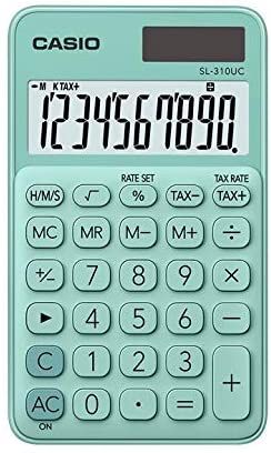 Casio SL-310UC Calculator - Green