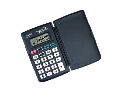 Canon LC-8E Pocket Calculator - 8-Digit - Battery-Powered - Grey