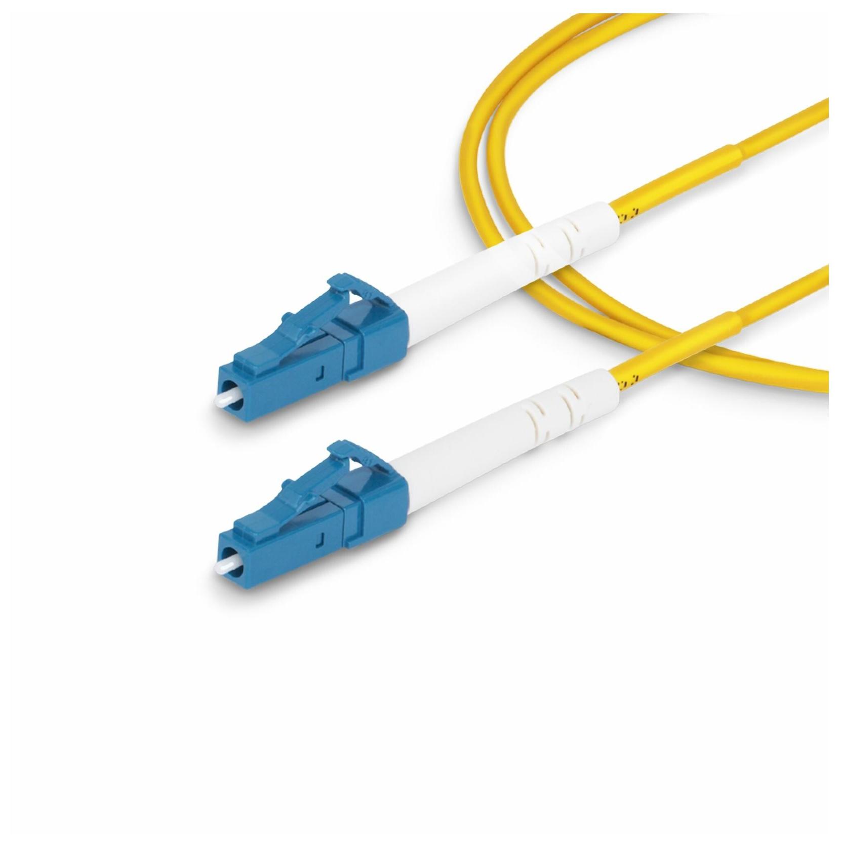StarTech 1m Monomode LC to LC OS2 Fiber Optic Cable (UPC) - LSZH Connector