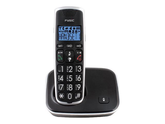 Fysic FX-6020 Wireless Phone with Caller ID - DECT GAP + 1 Additional Handset