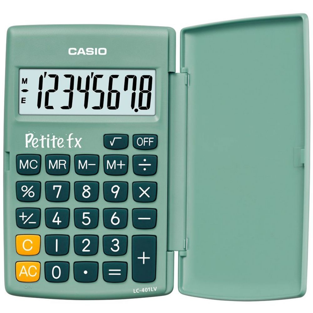Casio Petite FX Scientific Calculator, Green