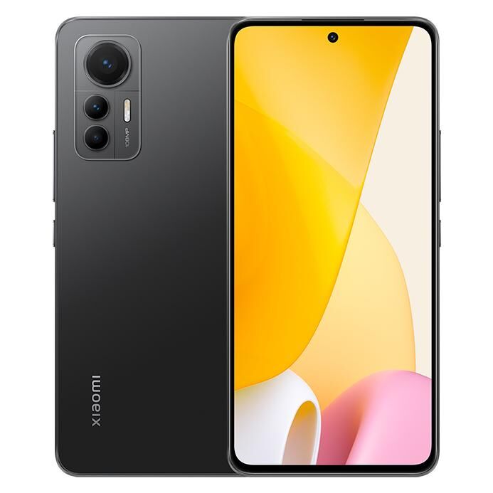 Xiaomi 12 Lite - 6.55" FHD+ Display, 8GB RAM, 256GB Storage, 4300mAh Battery, 108MP Triple Camera, Double SIM, Android 12, Black
