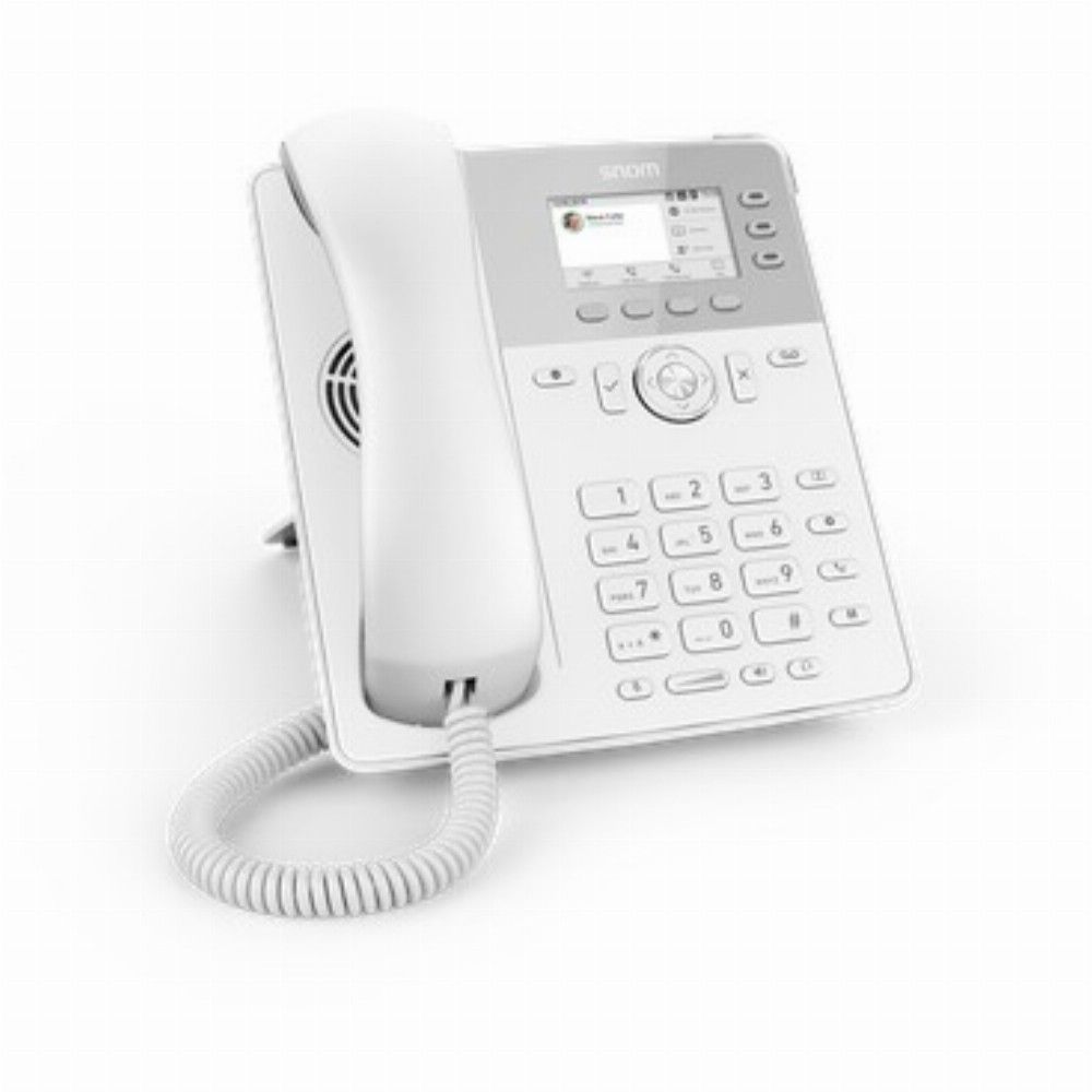 Snom D717 VoIP Desk Phone (SIP) Gigabit White Promo (No Headset)