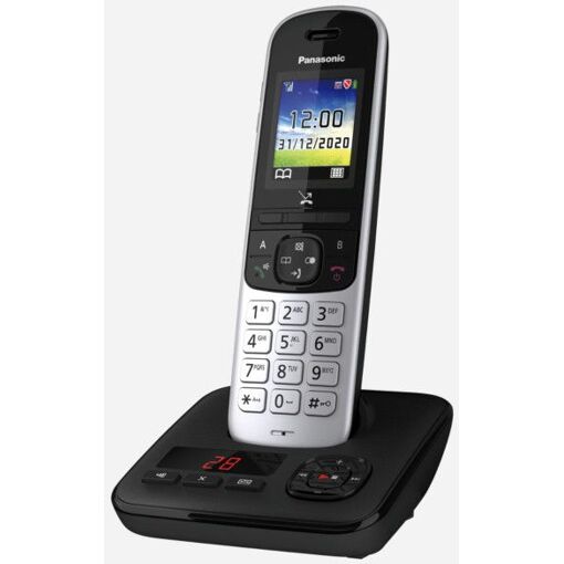 Téléphone filaire Panasonic KX-TGH720GS Noir