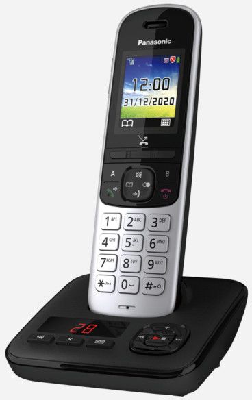 Téléphone filaire Panasonic KX-TGH720GS Noir