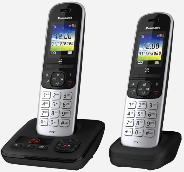 Système de téléphone Panasonic KX-TGH722GS Noir