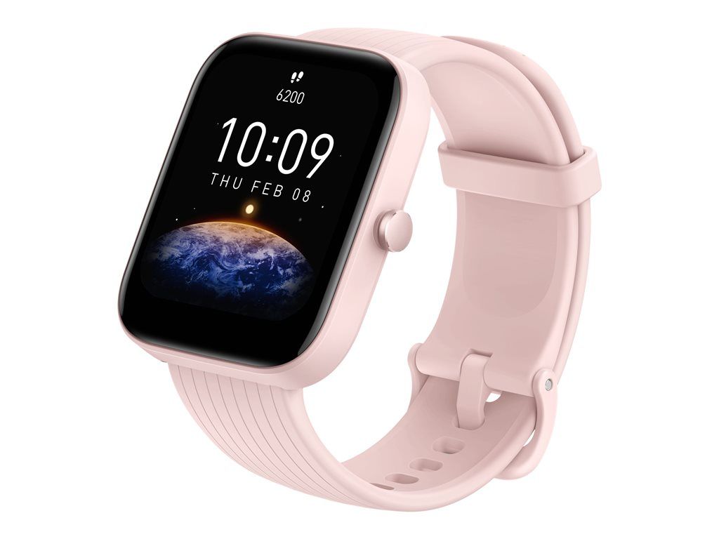 Amazfit Bip 3 Pro - Rose Gold - Smartwatch with Silicone Strap
