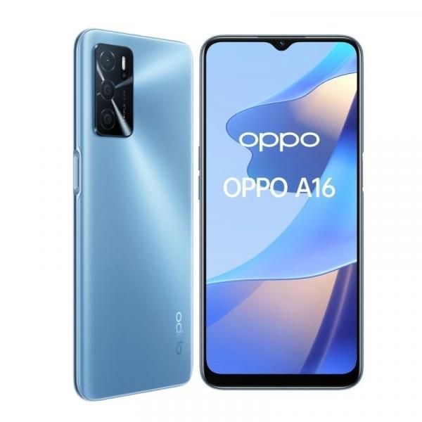 OPPO A16 - 6.52" Display, 3GB RAM, 32GB Storage, 5000mAh Battery, Blue