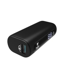 Muvit Tiger Power 5000mAh Power Bank with 2 Type-C Cables - Black