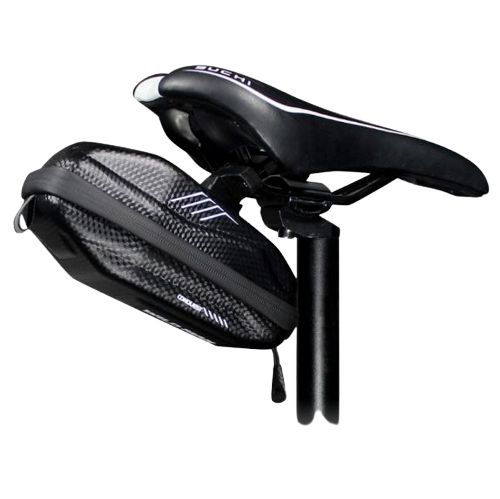 Wildman E7S 0.8L Rear Saddle Bag, Black with Lock
