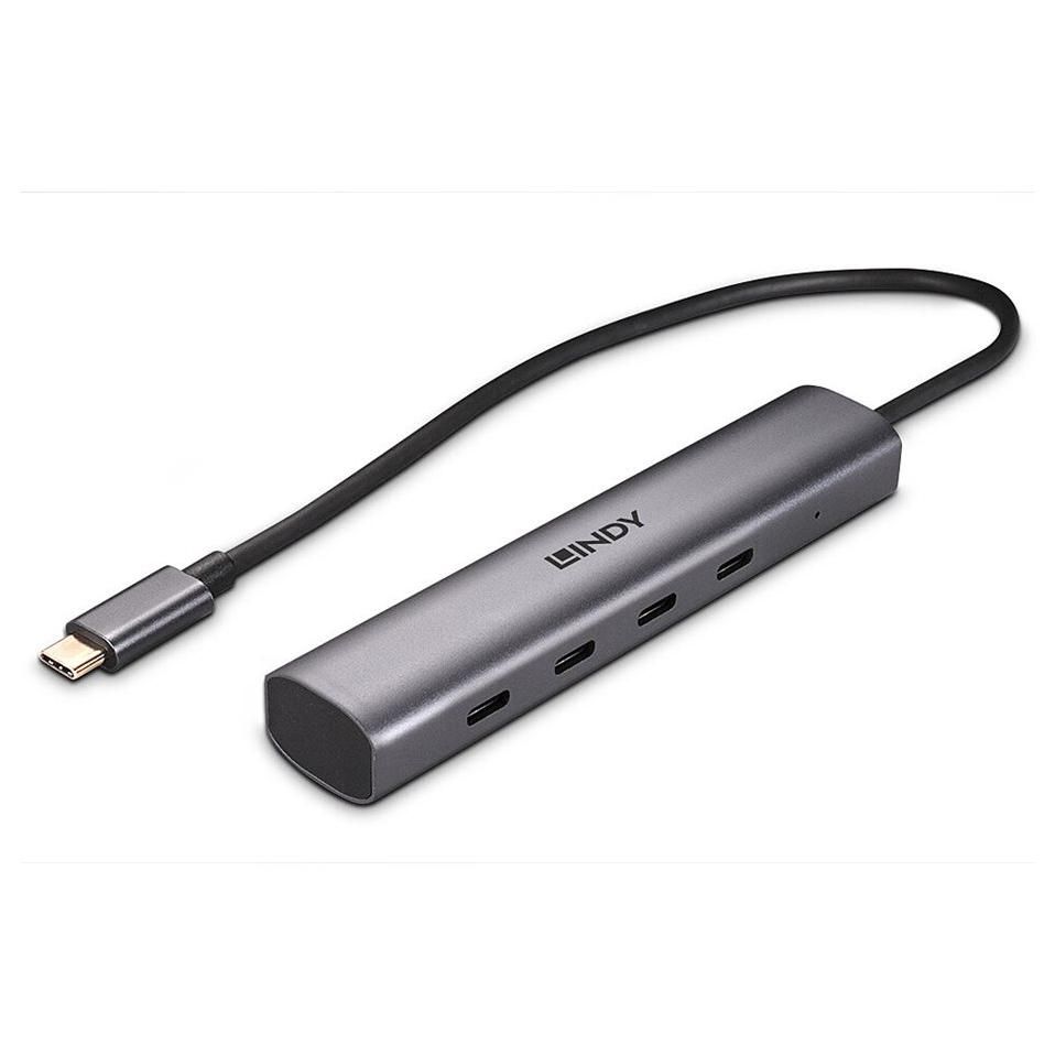 Lindy USB-C Hub - 4 x USB-C 3.2 Gen 2