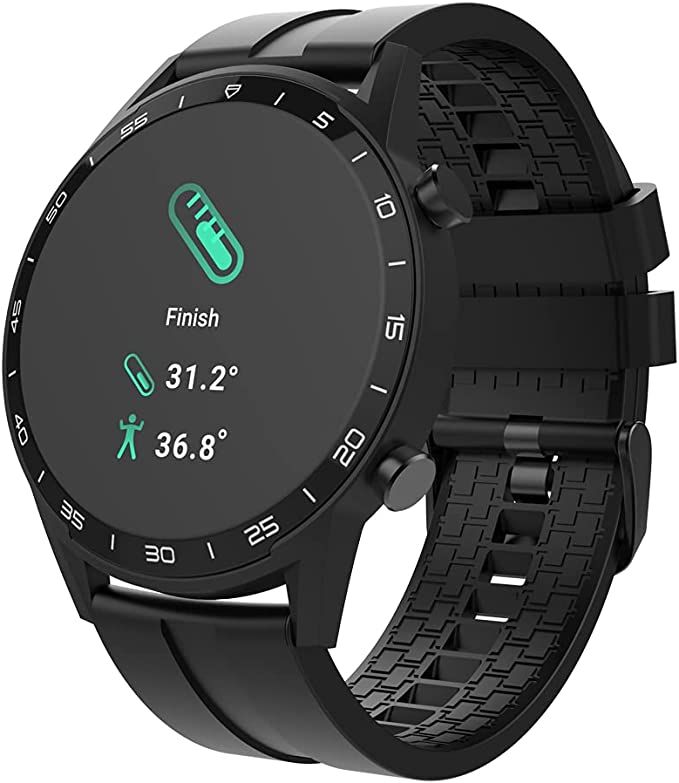 The Artists Milano Smartwatch (Men's & Women's) - Waterproof IP68, Heart Rate, Body Temperature, Pedometer