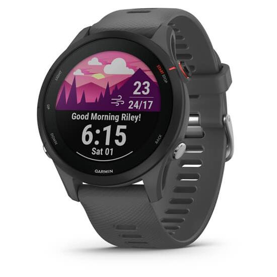 Garmin Forerunner 255 GPS Watch, 46mm Slate Gray (010-02641-10)