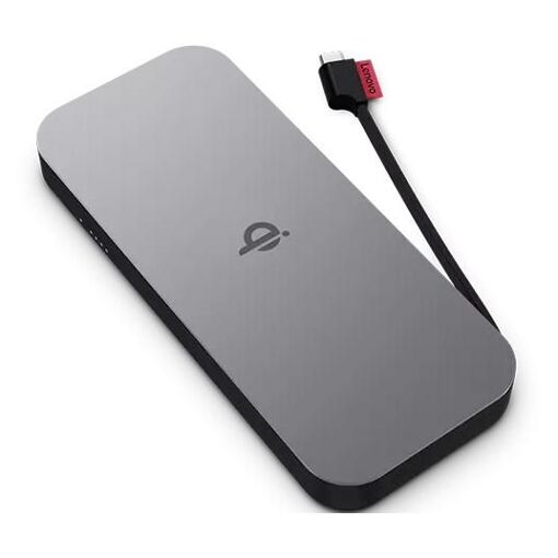 Batería portátil Lenovo 40ALLG1WWW (Li-ion) 10.000 mAh Carga inalámbrica Negro