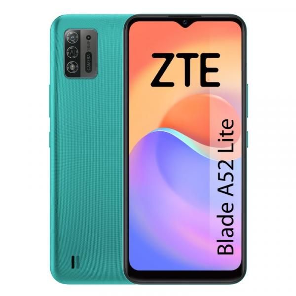 ZTE Blade A52 Lite - 6.52" HD+ Display, 2GB RAM, 32GB Storage, Green