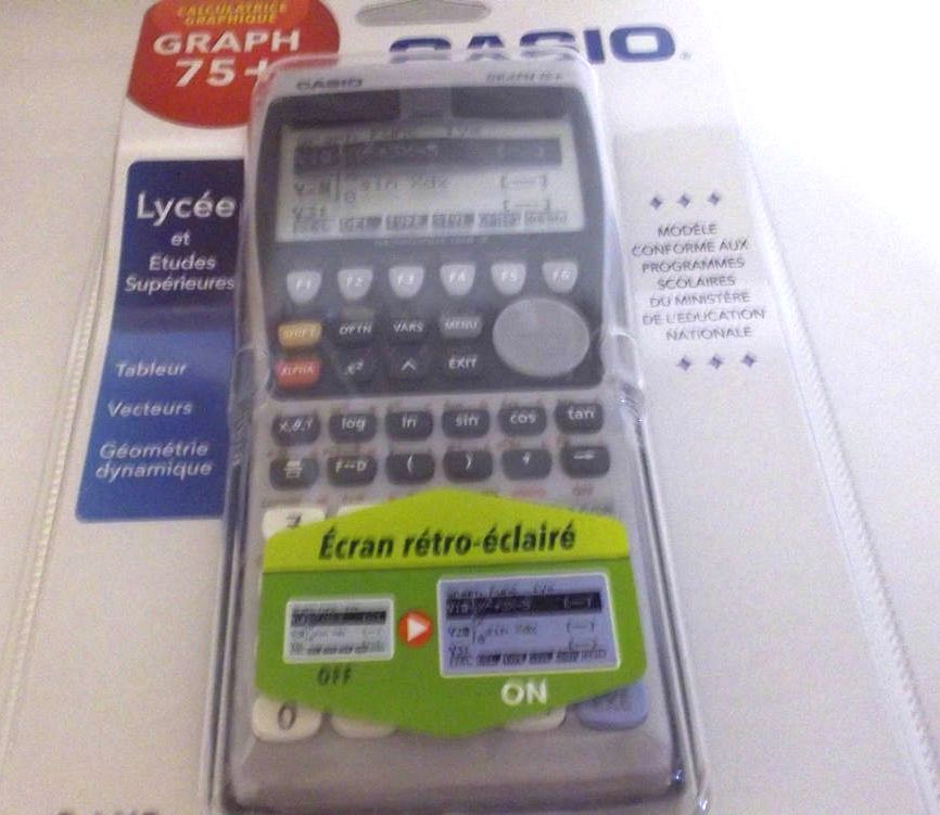 Casio Graph 75+ VF Graphic Calculator