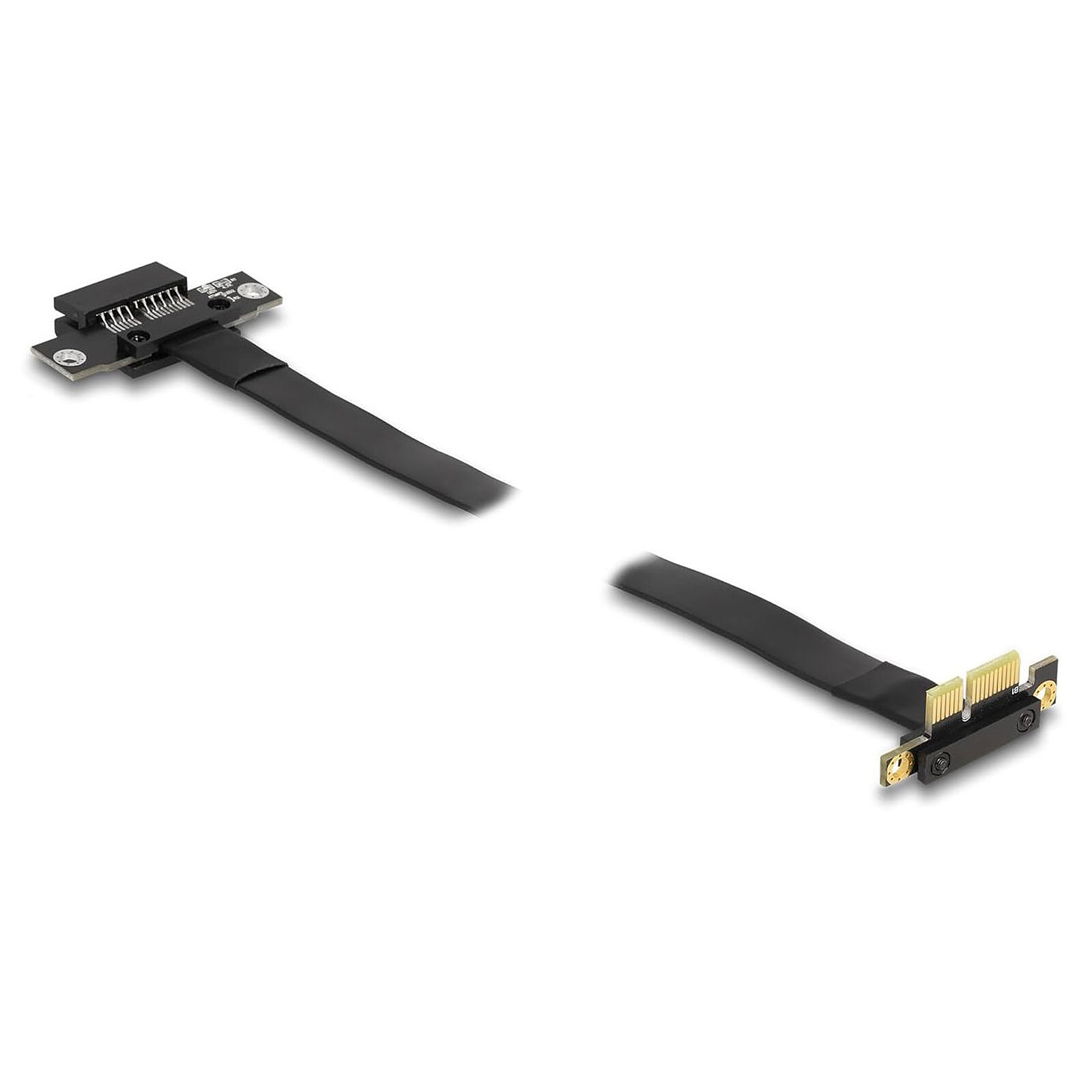 DeLock Riser Card PCIe x1 port bent at 90° with 60 cm cable 