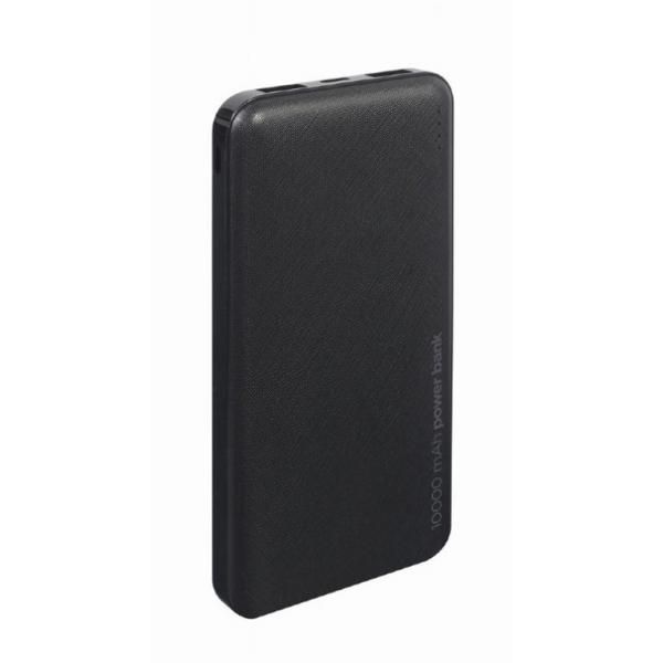 Gembird Lipo 10000mAh Power Bank, Black