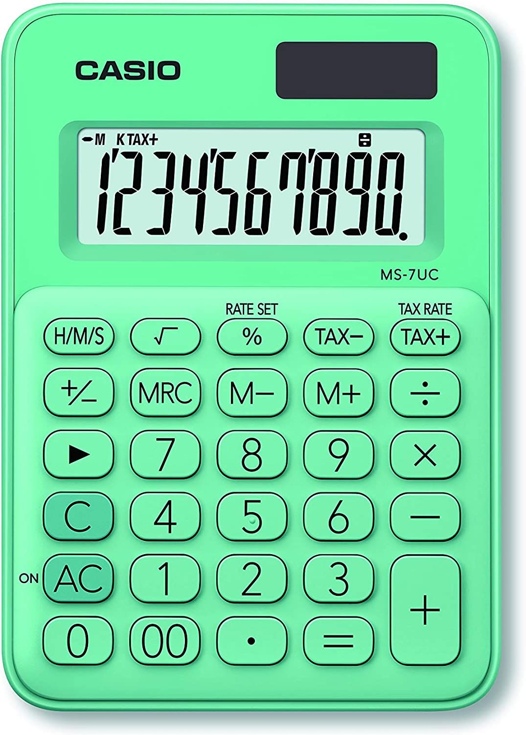 Cálculo Casio MS-7UC-GN verde