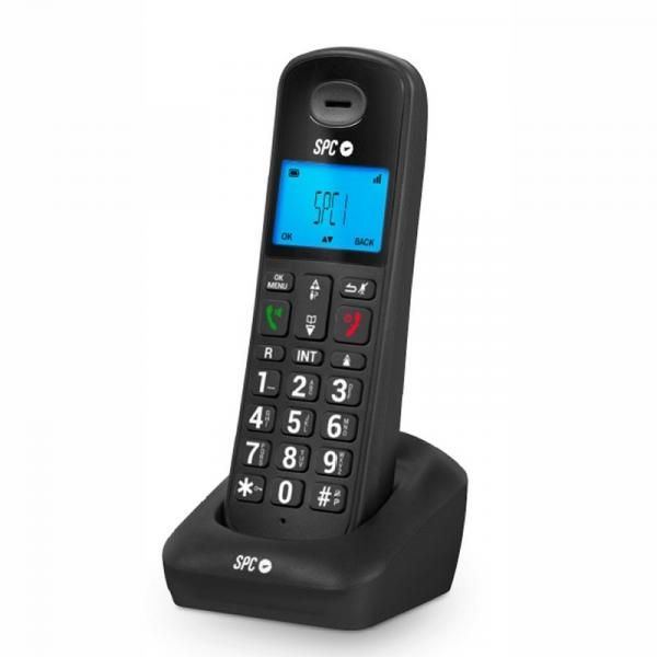Spc Gossip 2 Caller ID Phone, Black