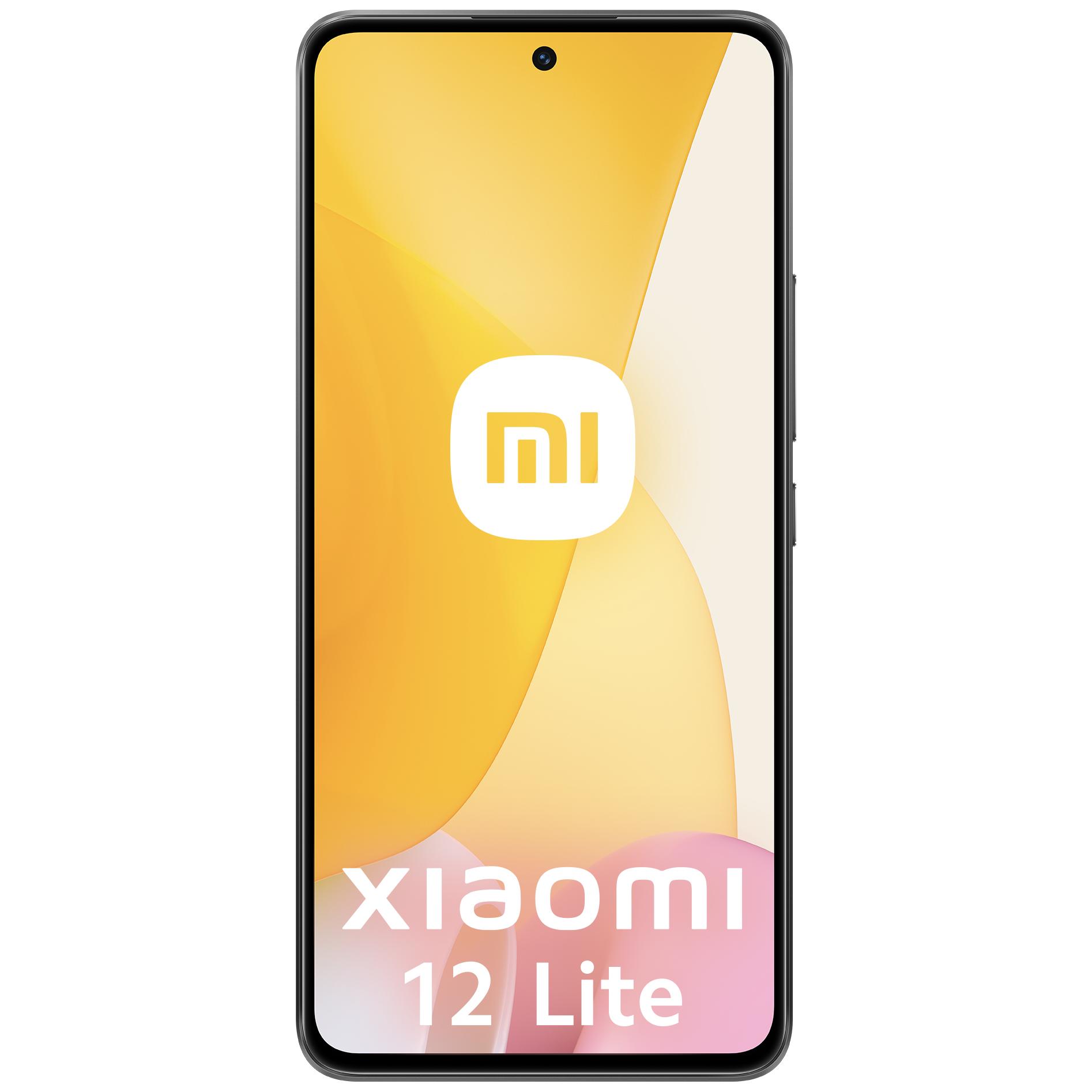 Vodafone Xiaomi 12 Lite - 6.55" FHD+ Display, 8GB RAM, 128GB Storage, Quad Camera, 4300mAh Battery, Black