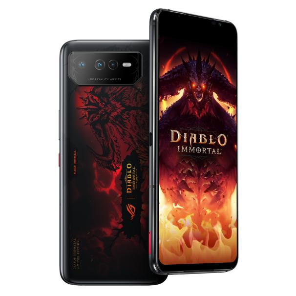 Teléfono ASUS ROG 6 Edición Diablo Immortal (6,78" Doble SIM, 16GB RAM, 512GB, 6000mAh, Android 12)