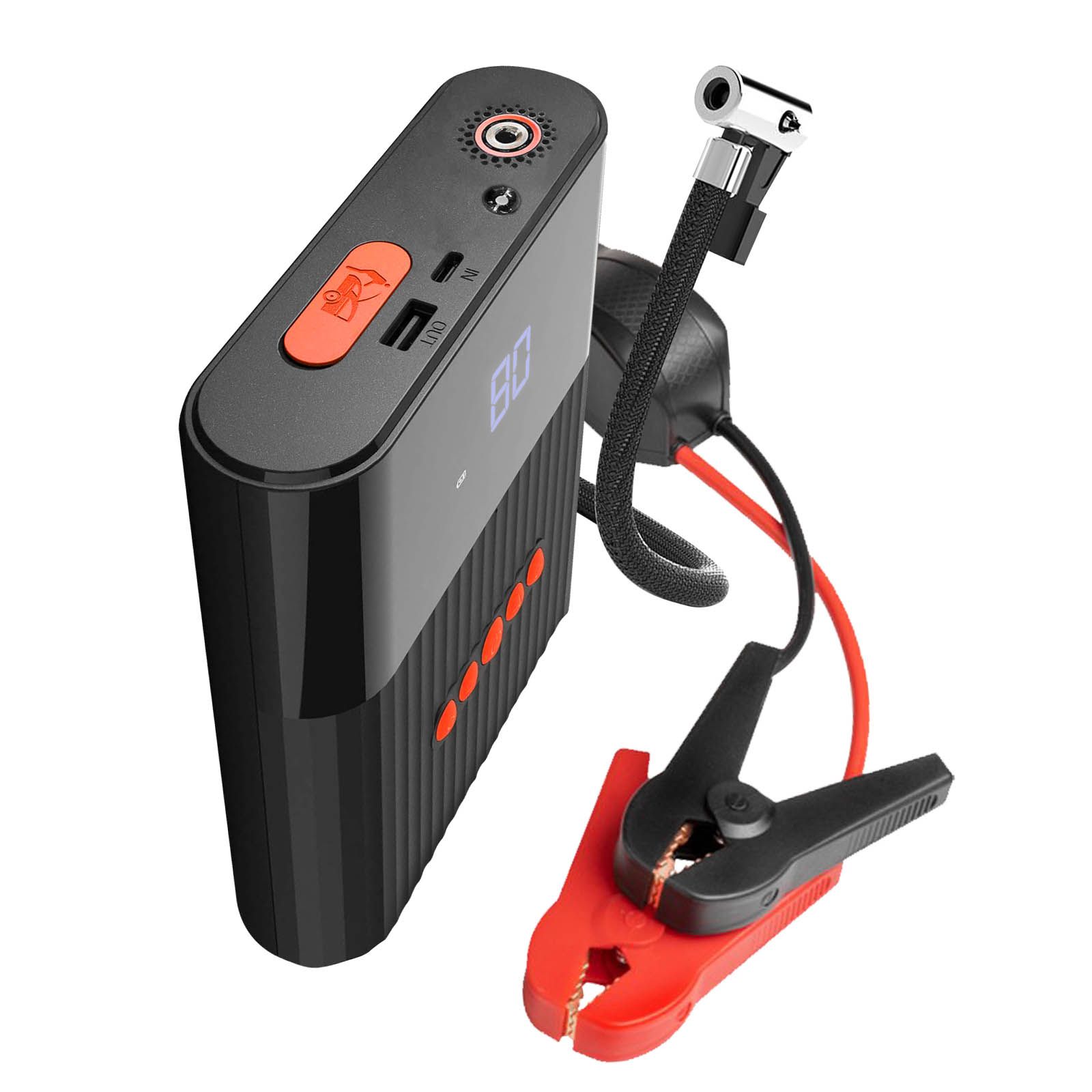 4Smarts Pitstop 8800mAh Powerbank with 3.8 Bar Compressor and Battery Booster
