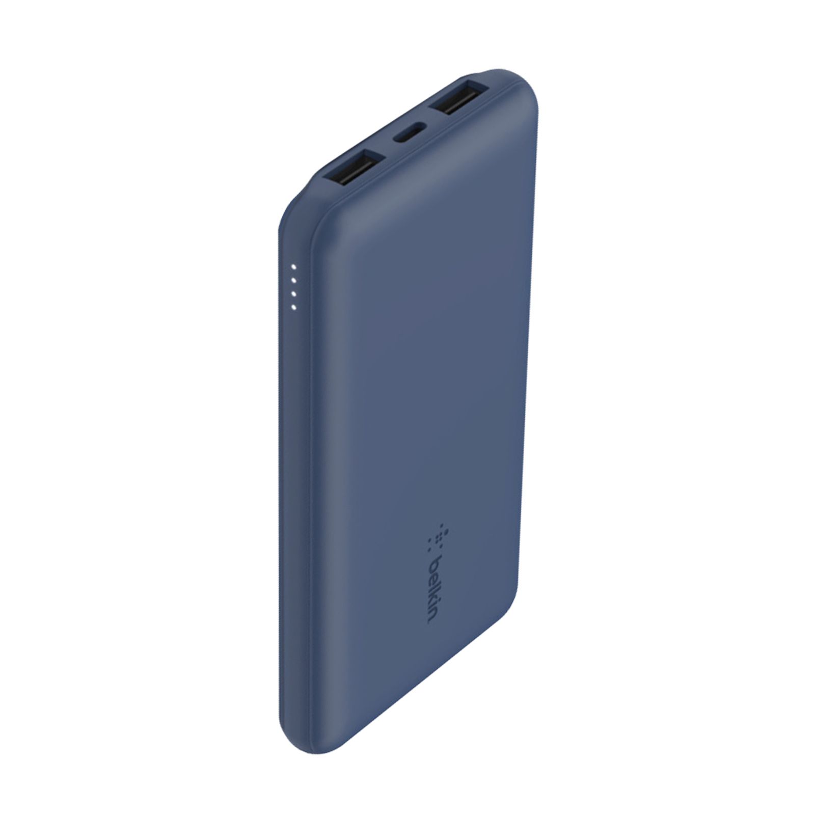 Belkin 10,000mAh 15W Portable Battery Pack with 2 USB Ports + 1 USB-C 15W Boost Charge - Blue