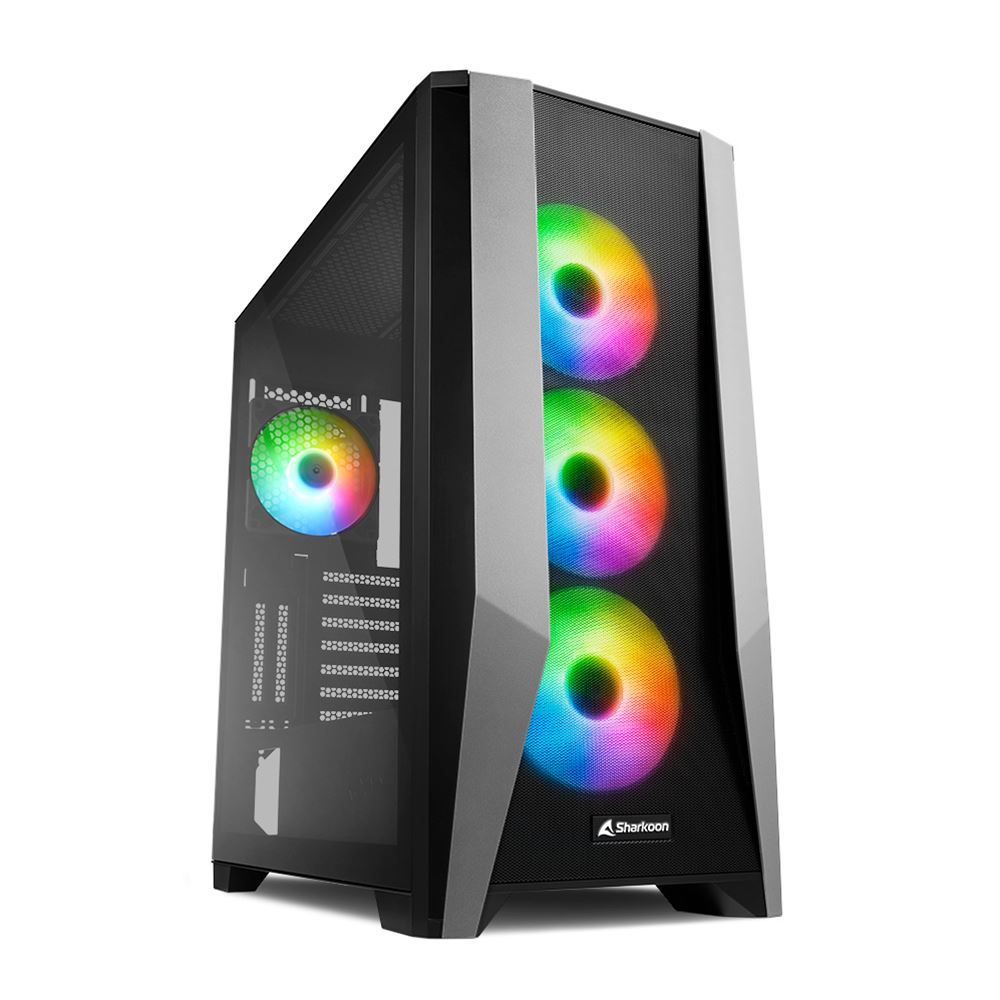 Caja Sharkoon TG7M RGB de Torre Media E-ATX